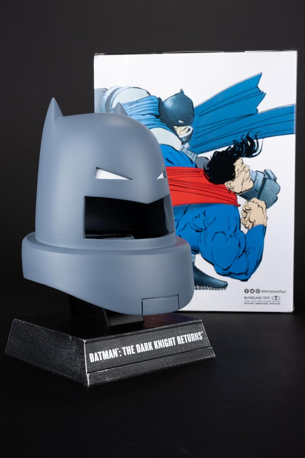 McFarlane DC Direct Armoured Batman (The Dark Knight Returns) Cowl Replica 1:3 Scale Toys