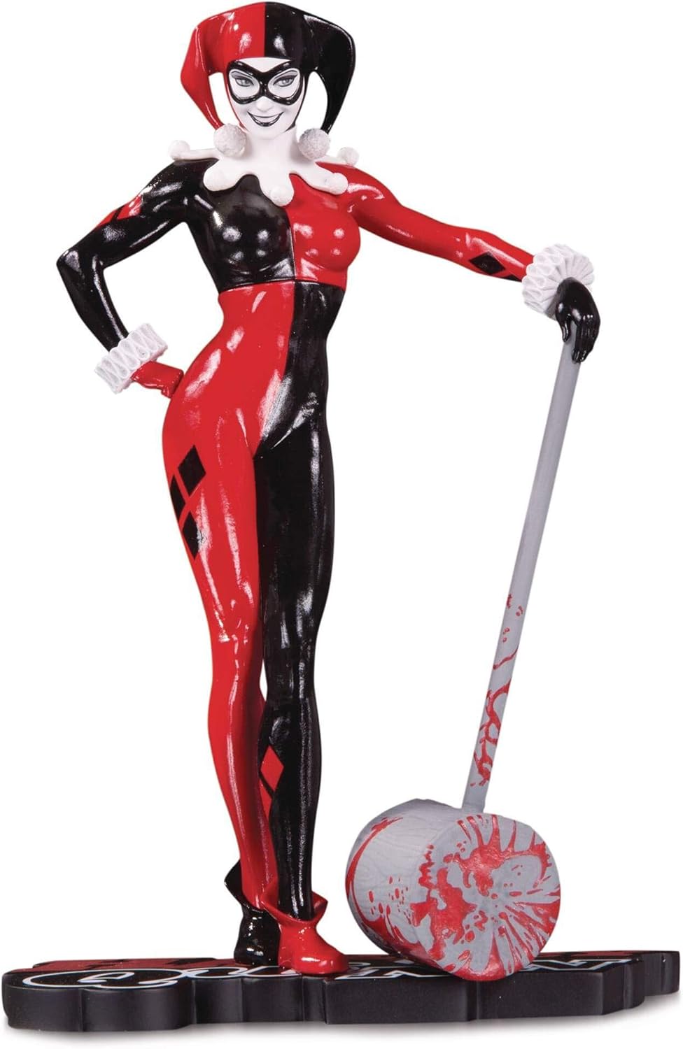 DC Collectibles Harley Quinn Red, White & Black Adam Hughes Statue