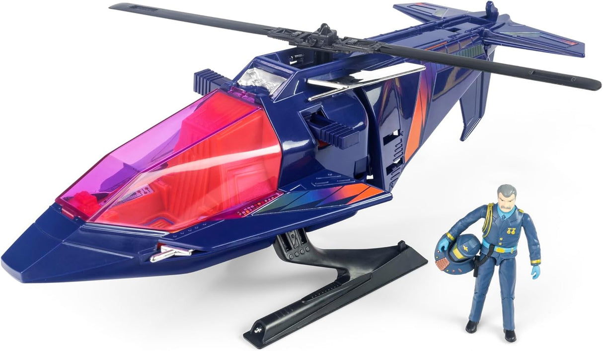 MASK High Tech Helicopter With Miles Mayhem Action Figure