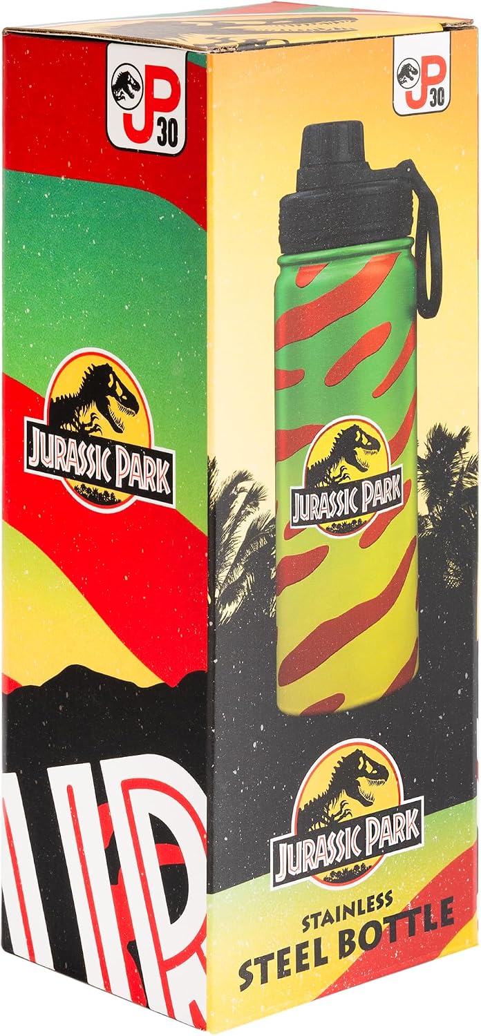 Jurassic Park Metallic Bottle Hot & Cold 500ml
