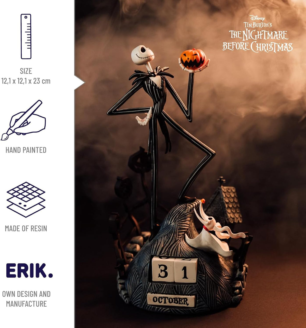 The Nightmare Before Christmas 3D Perpetual Calendar