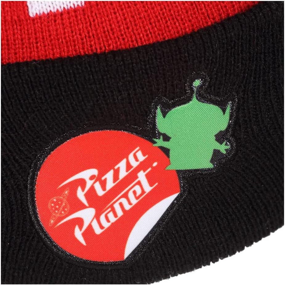 Toy Story Pizza Planet Unisex Pompom Beanie Hat