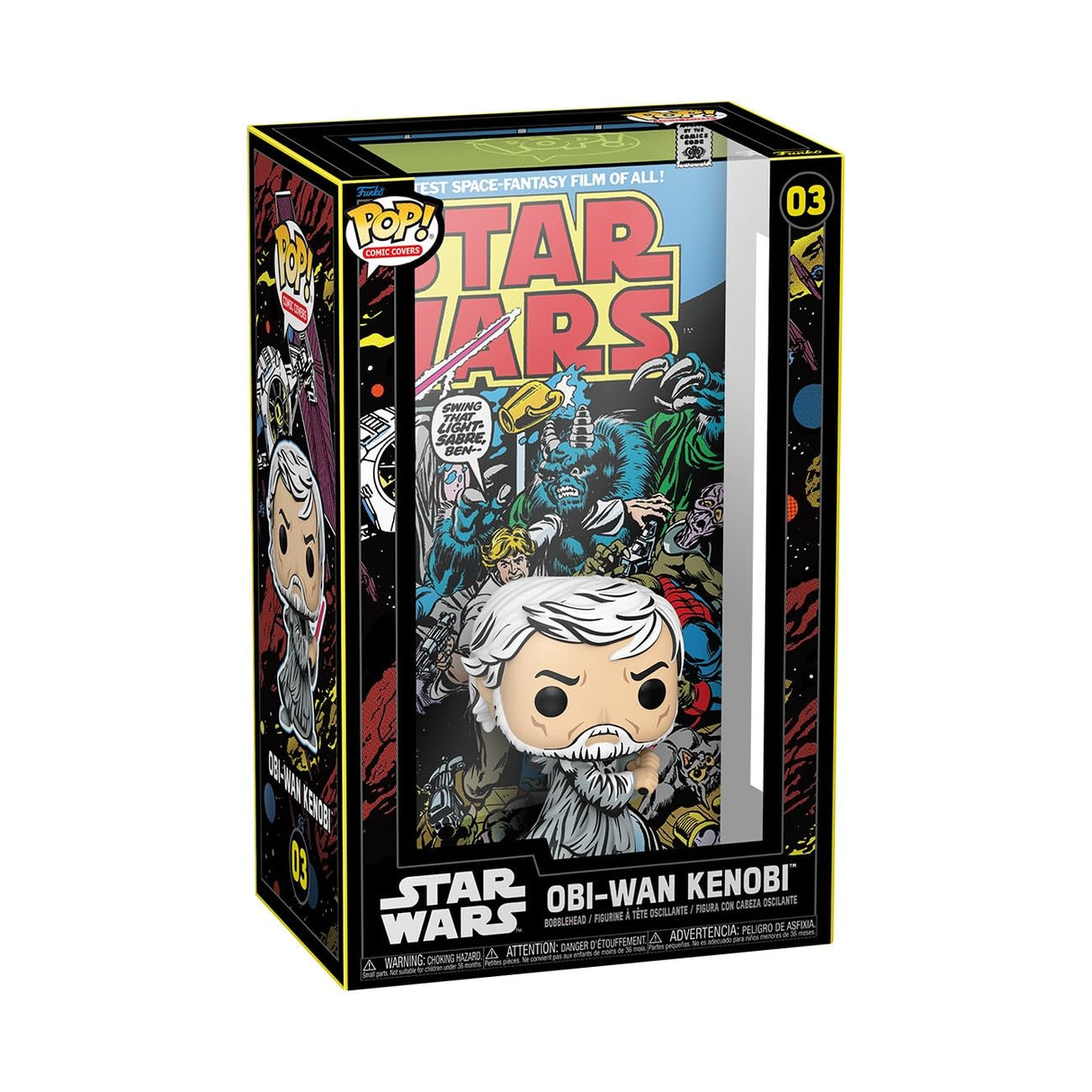 Star Wars Obi-Wan Kenobi Funko Pop! Comic Covers Vinyl Figure #03