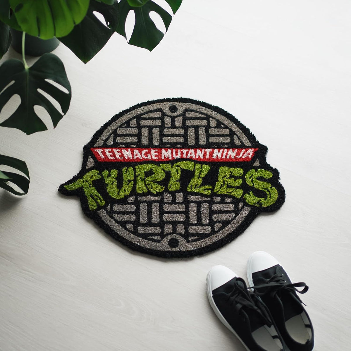 Teenage Mutant Ninja Turtles Sewer Lid Door Mat