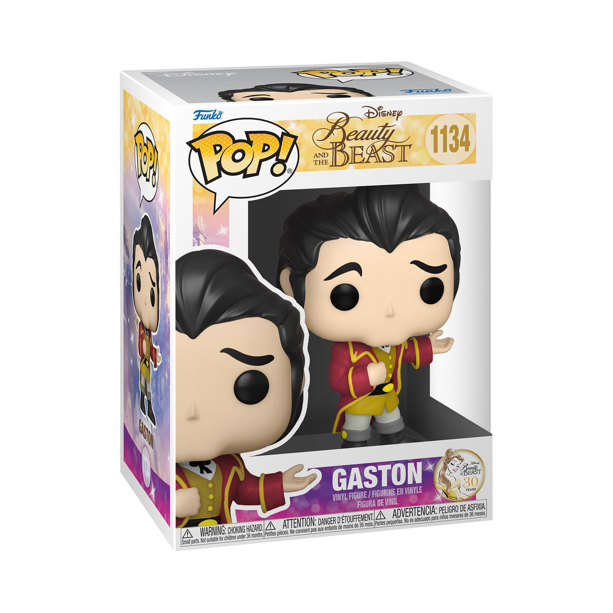 Disney Beauty and the Beast Gaston Funko Pop! Vinyl Figure #1134