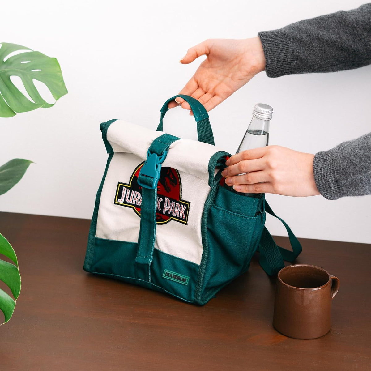 Jurassic Park "Life Finds a Way" Insulated Lunch Bag