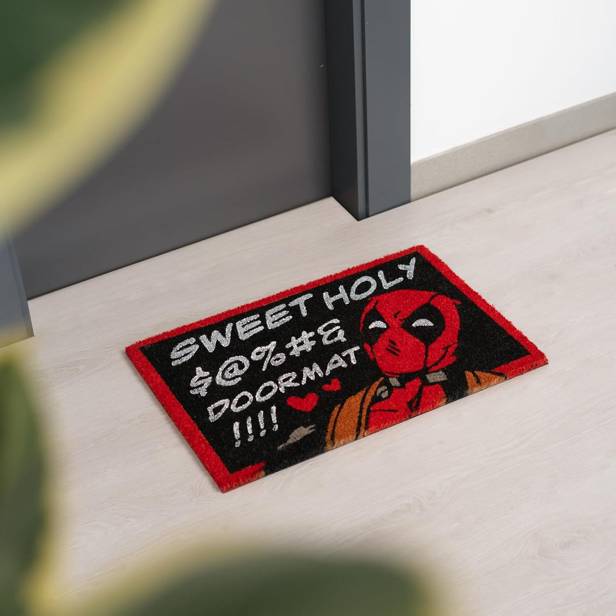 Marvel Deadpool "Sweet Holy Doormat" Door Mat