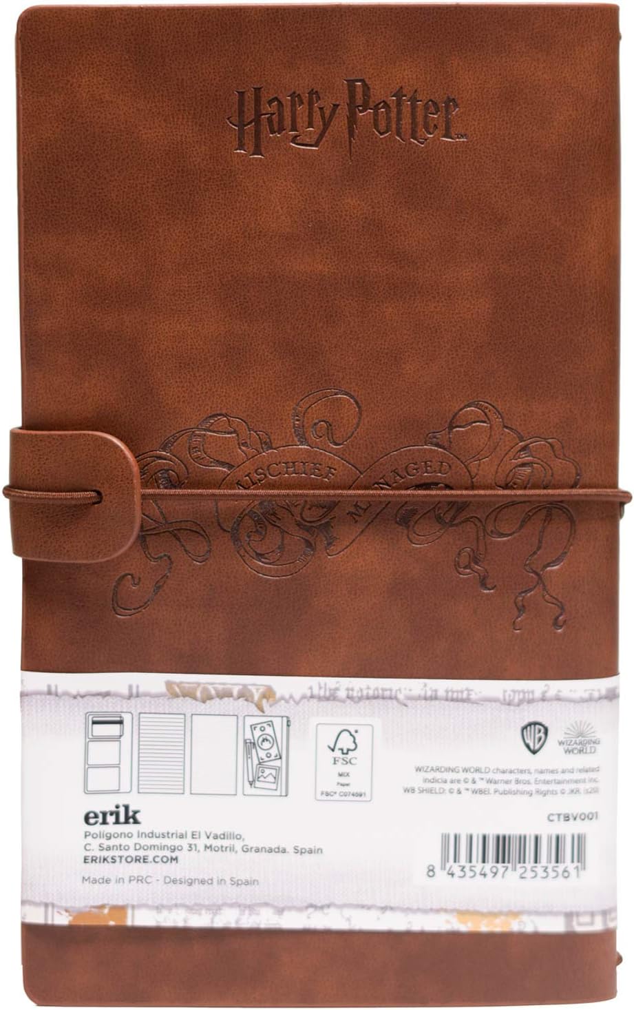Harry Potter Travel Notebook