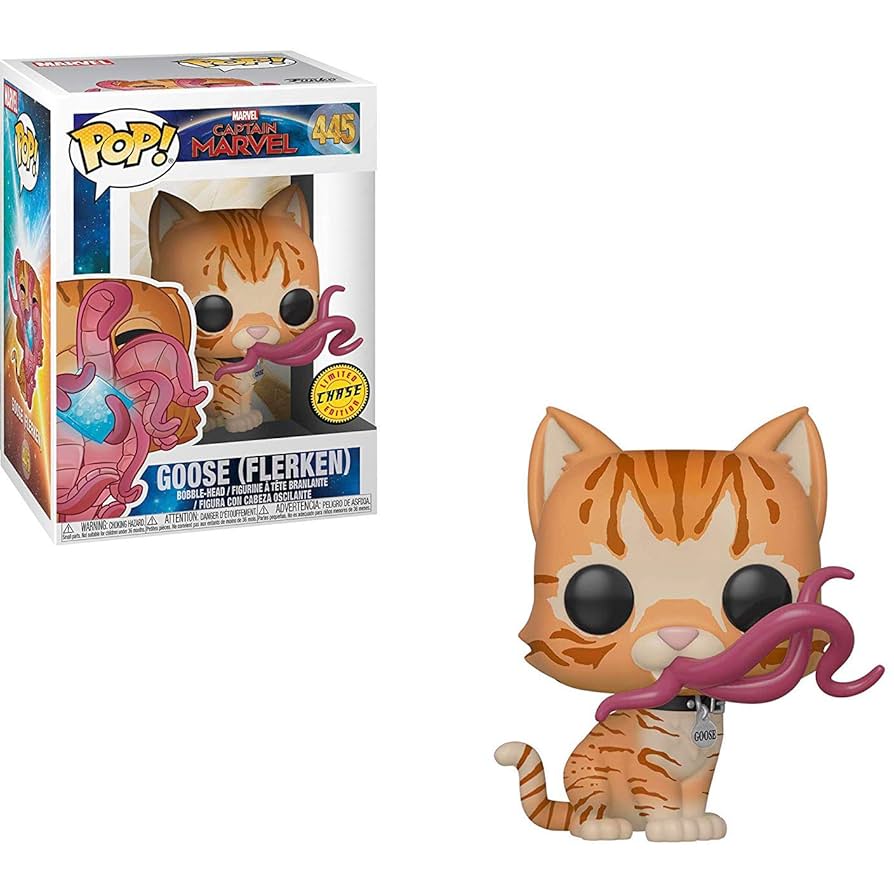 Marvel Captain Marvel Goose (Flerken) (Chase) Funko Pop! Vinyl Figure #445