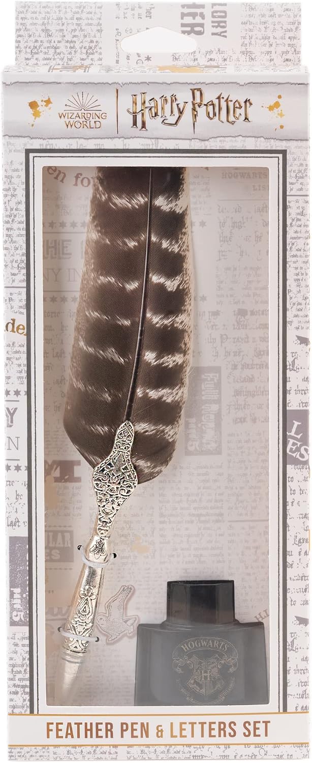 Harry Potter Quill Pen & Hogwarts Letter Set
