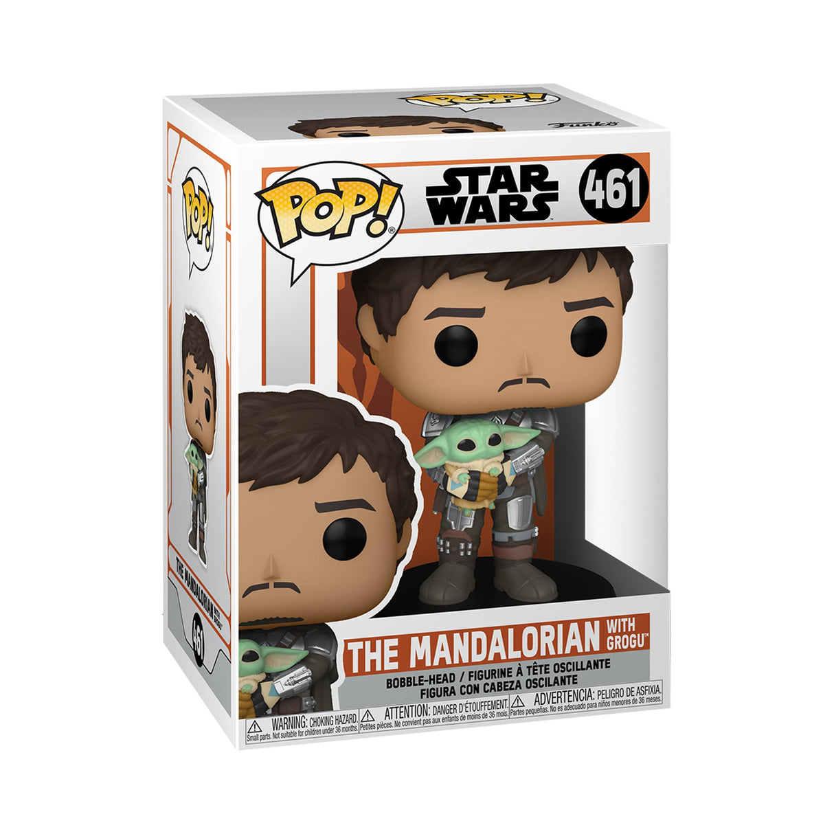 Star Wars The Mandalorian With Grogu Funko Pop! Vinyl Figure #461