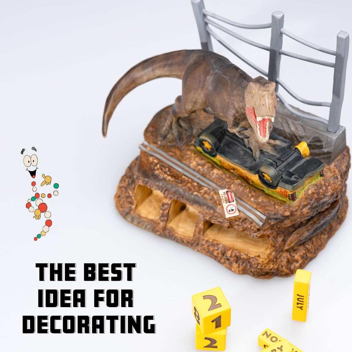 Jurassic Park 3D perpetual Calendar