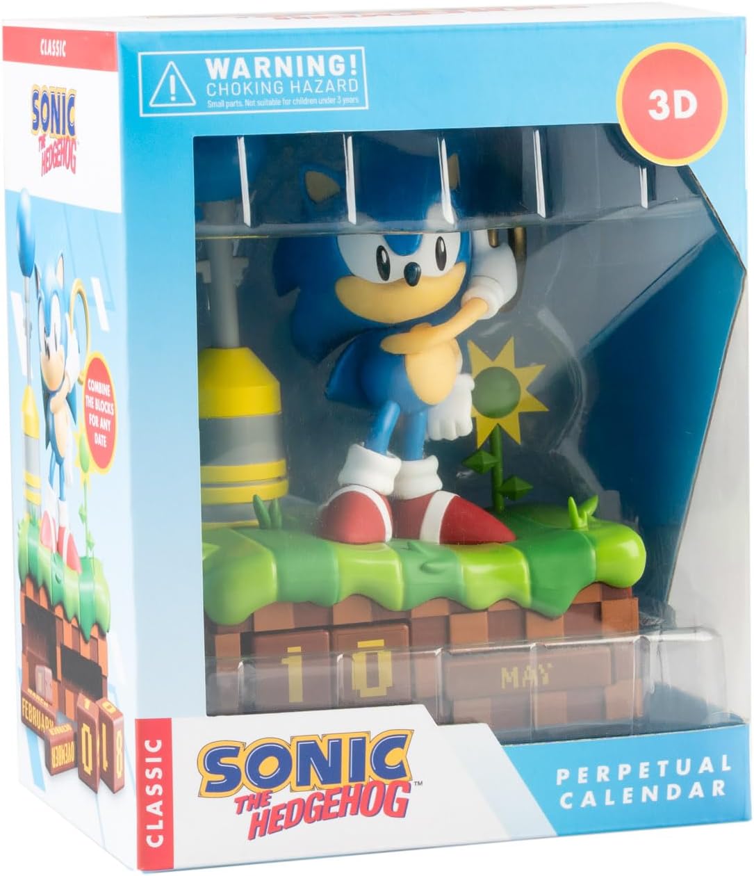 Sonic the Hedgehog 3D Perpetual Calendar
