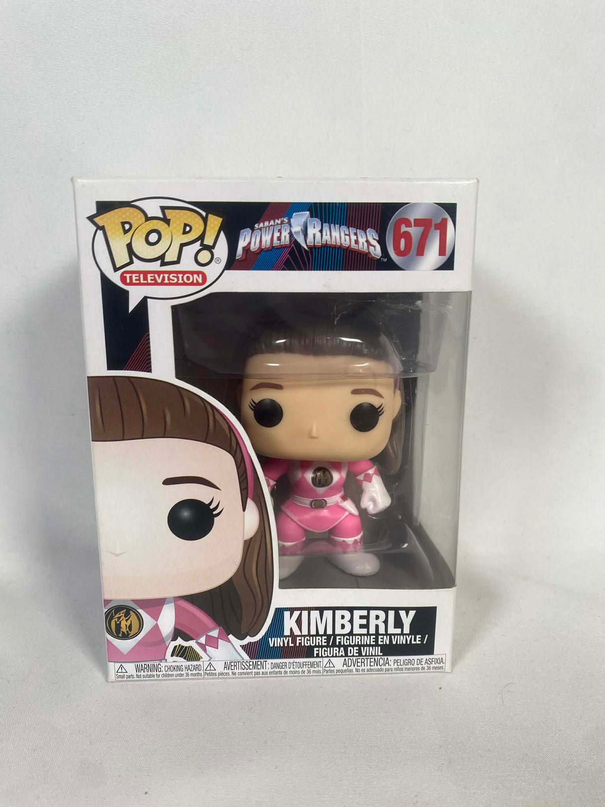 Power Rangers Kimberly Pink Ranger (No Helmet) Pop! Vinyl Figure #671
