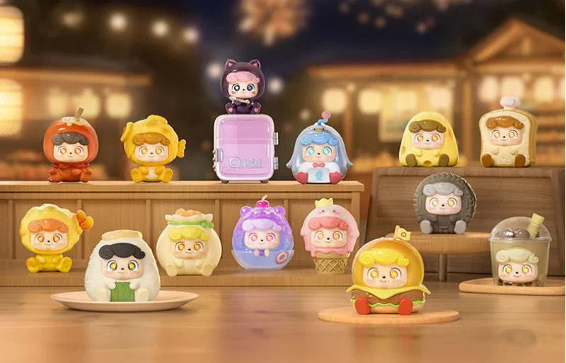 Q. Kid Street Snack Series Blind Box 5cm Mini Figures (Full Case of 12)