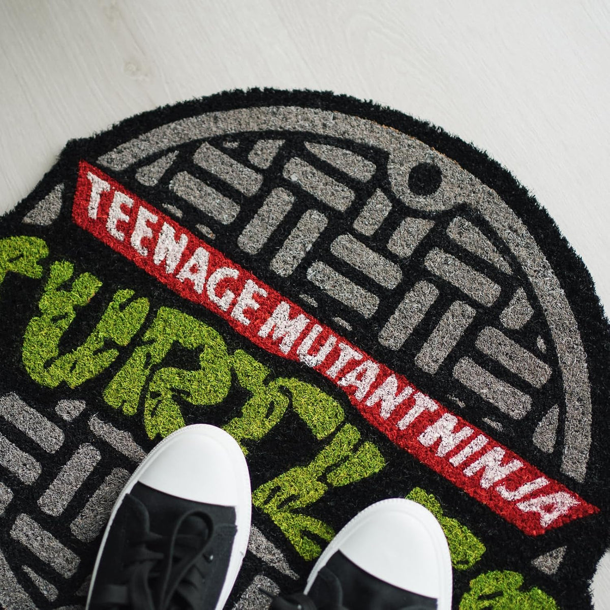 Teenage Mutant Ninja Turtles Sewer Lid Door Mat