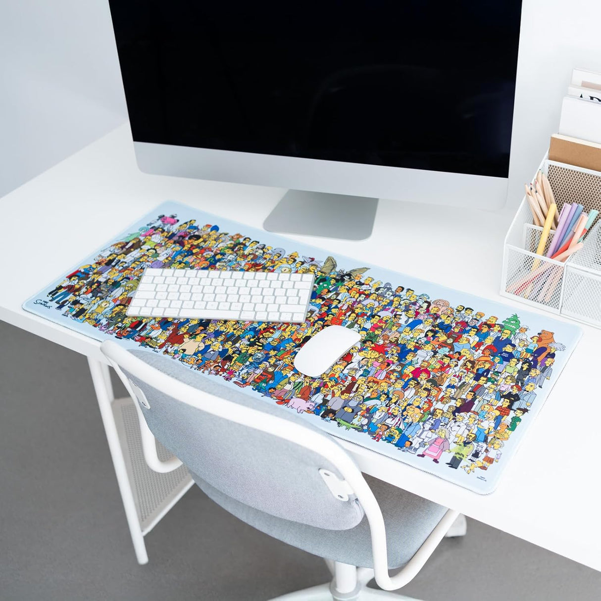 The Simpsons Characters XL Desk/Mouse Mat