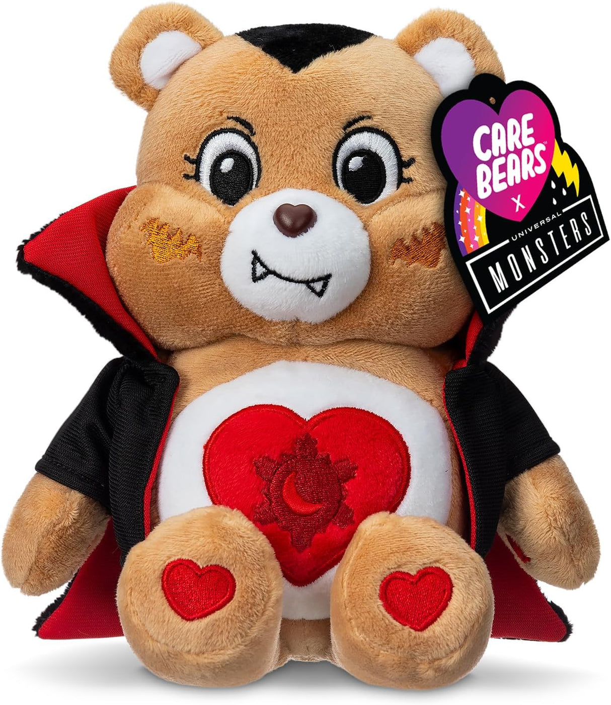 Care Bears x Universal Monsters Tenderheart Bear as Dracula 22cm Plush