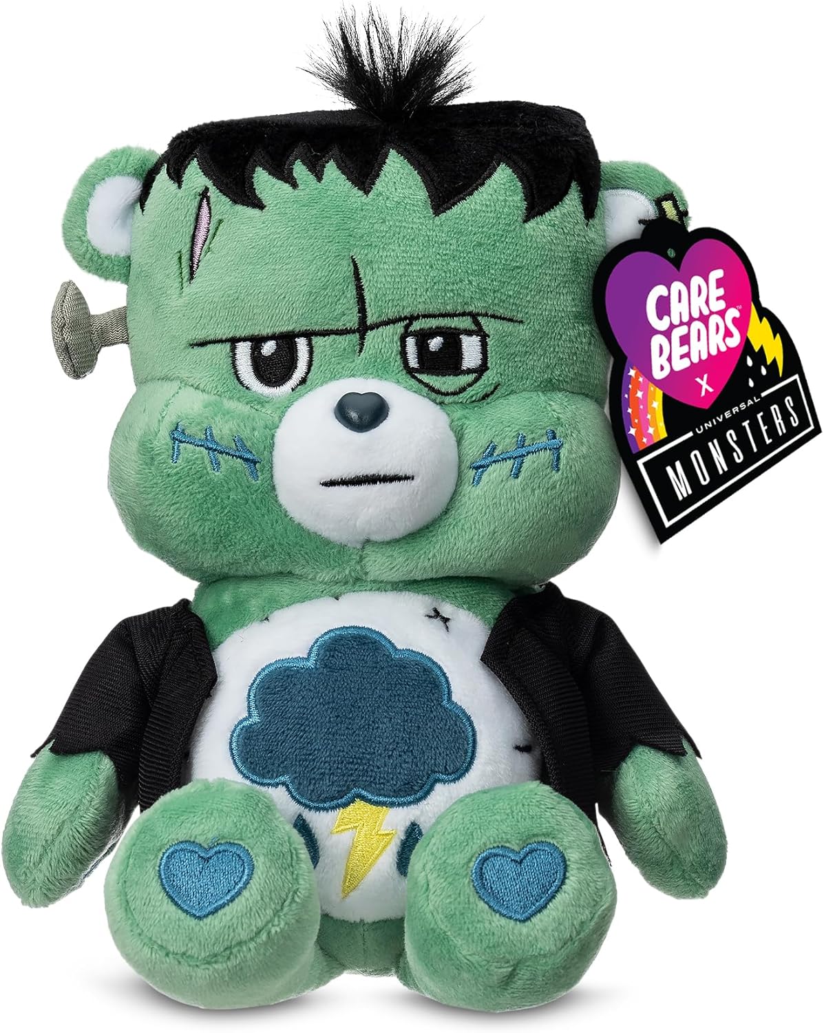 Care Bears x Universal Monsters Grumpy Bear as Frankenstein 22cm Plush