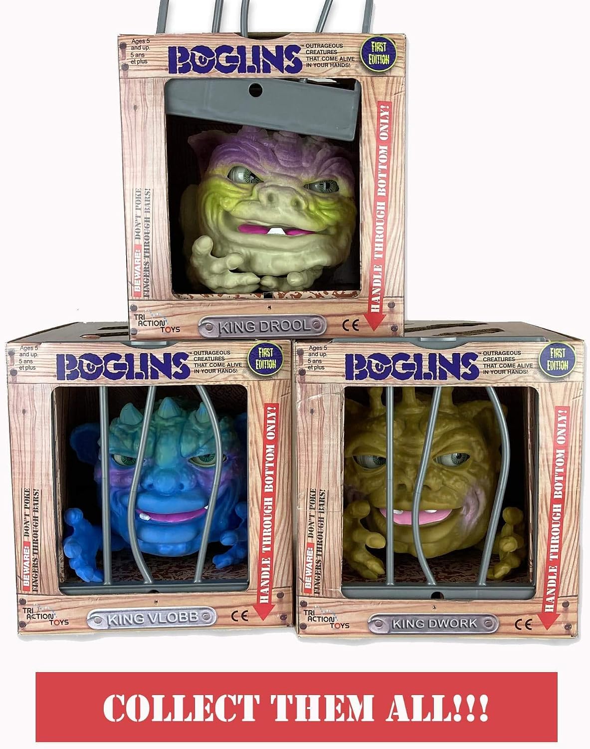 Boglins King Dwork 8" Collectible Action Figure