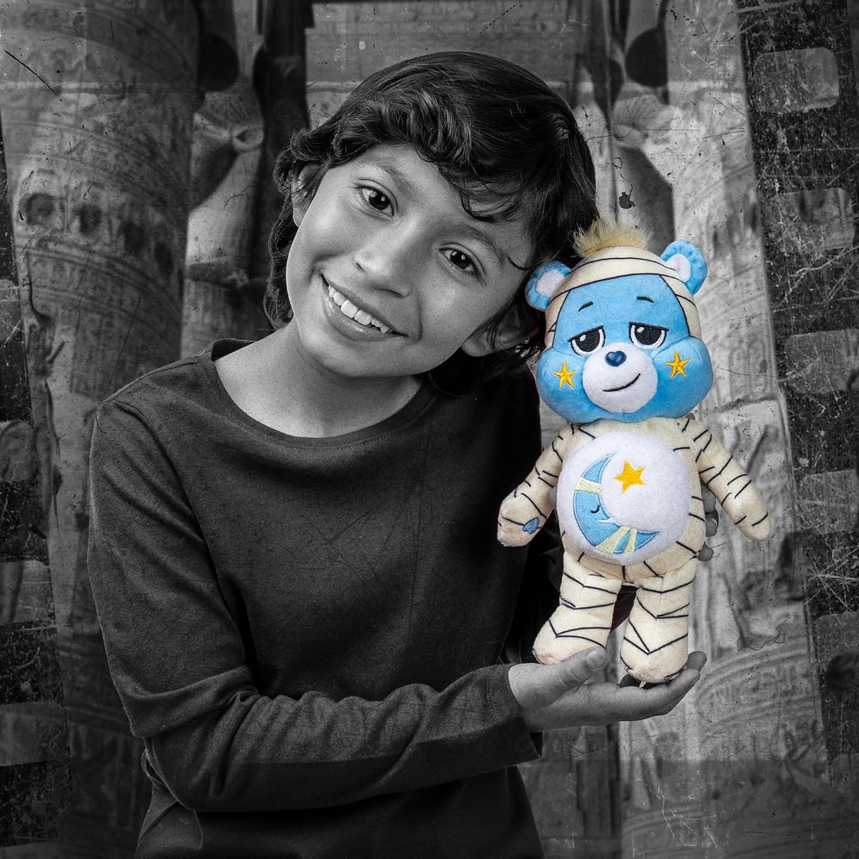 Care Bears x Universal Monsters Bedtime Bear as The Mummy 22cm Plush