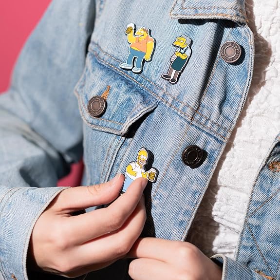 The Simpsons Moe's Tavern Set of 4 Pins