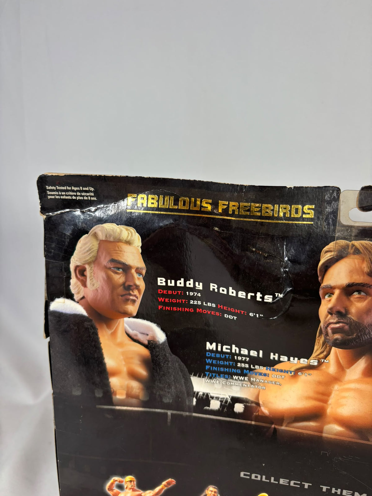 Classic WWE Super Stars Limited Edition Fabulous Freebirds Terry Gordy, Buddy Roberts, and Michael Hayes