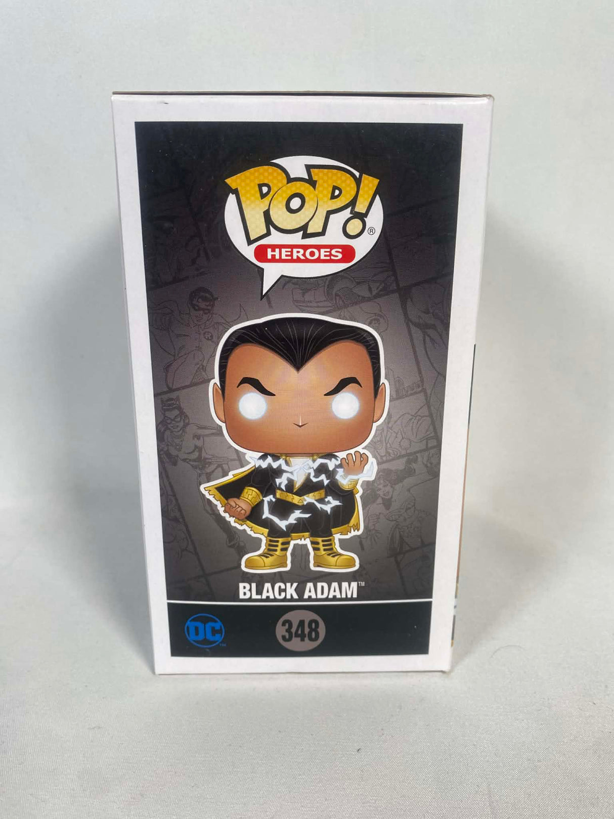 DC Super Heroes Black Adam Funko Pop! Vinyl Figure #348 (Glows In The dark)