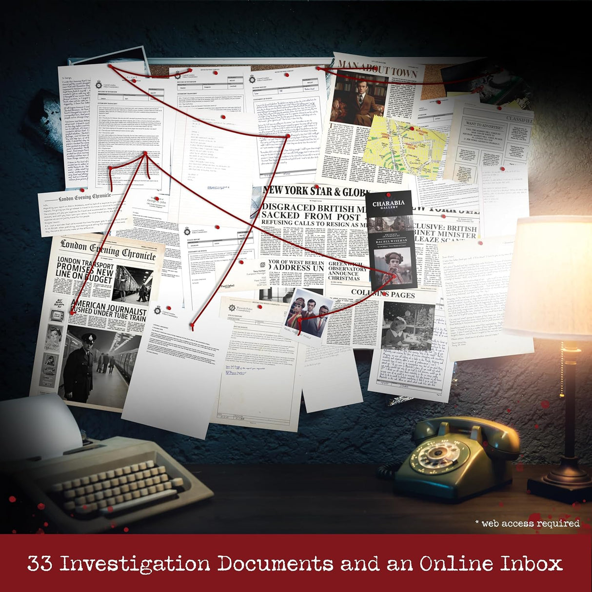 Murder In Market Hill Case File Evidence Bag Cryptic Killers