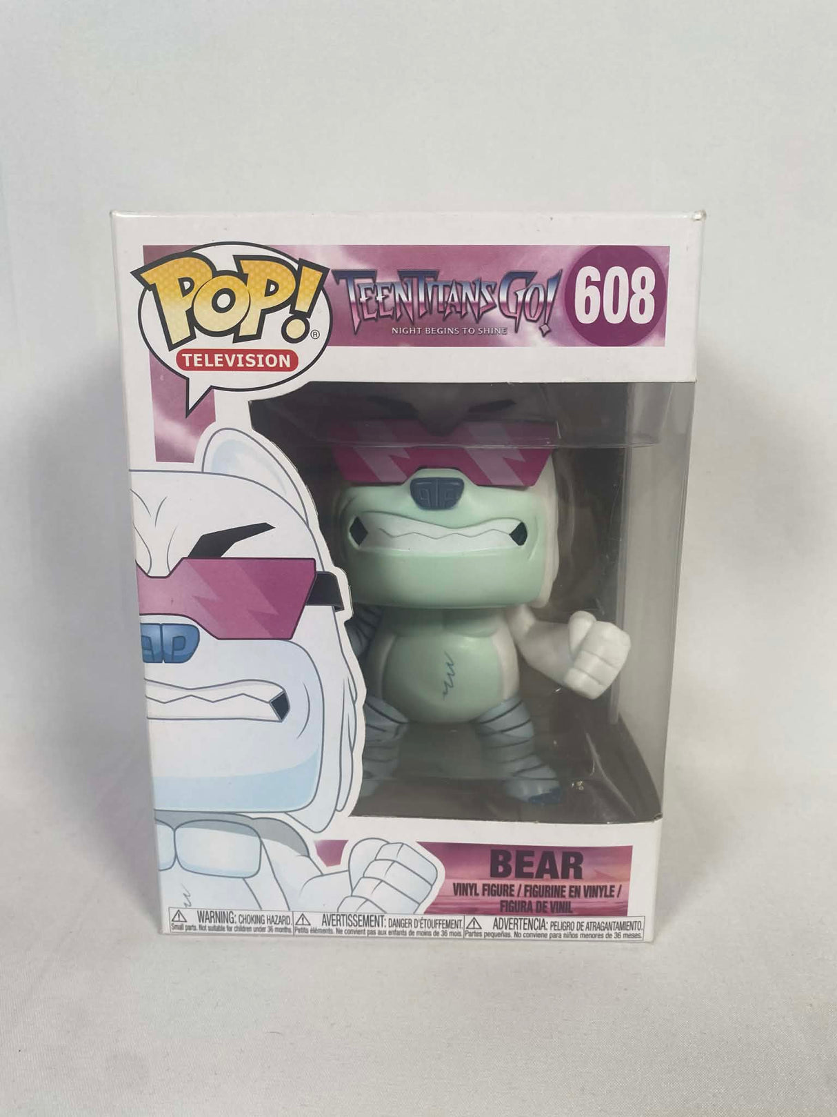Teen Titans Go! Bear Funko Pop! Vinyl Figure #608