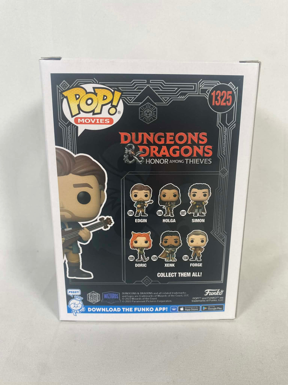 Dungeons & Dragons Edgin Funko pop! Vinyl Figure #1325