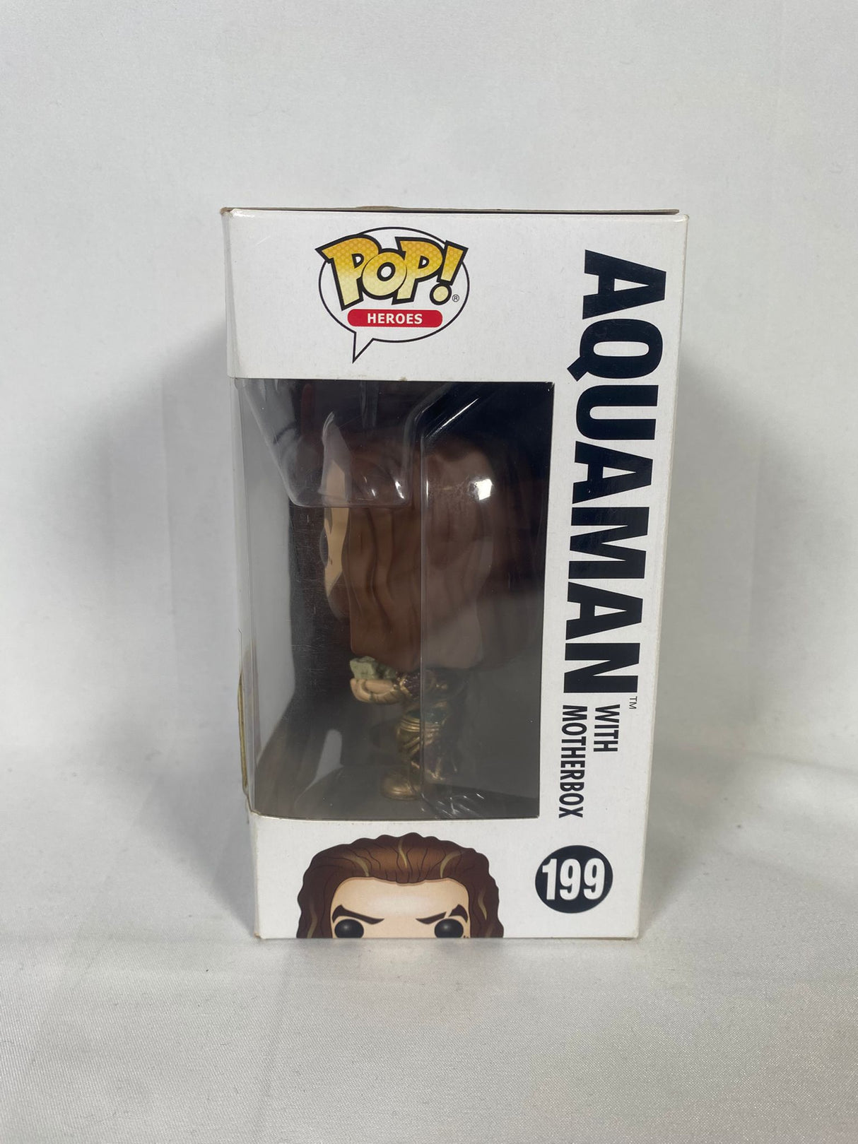 DC Justice League Aquaman and Motherbox Funko Pop! Vinyl Figure #199