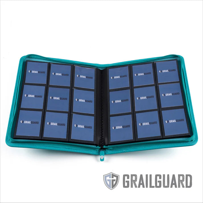 Grail Guard 9-Pocket Orange Premium ZIP Trading Card Binder