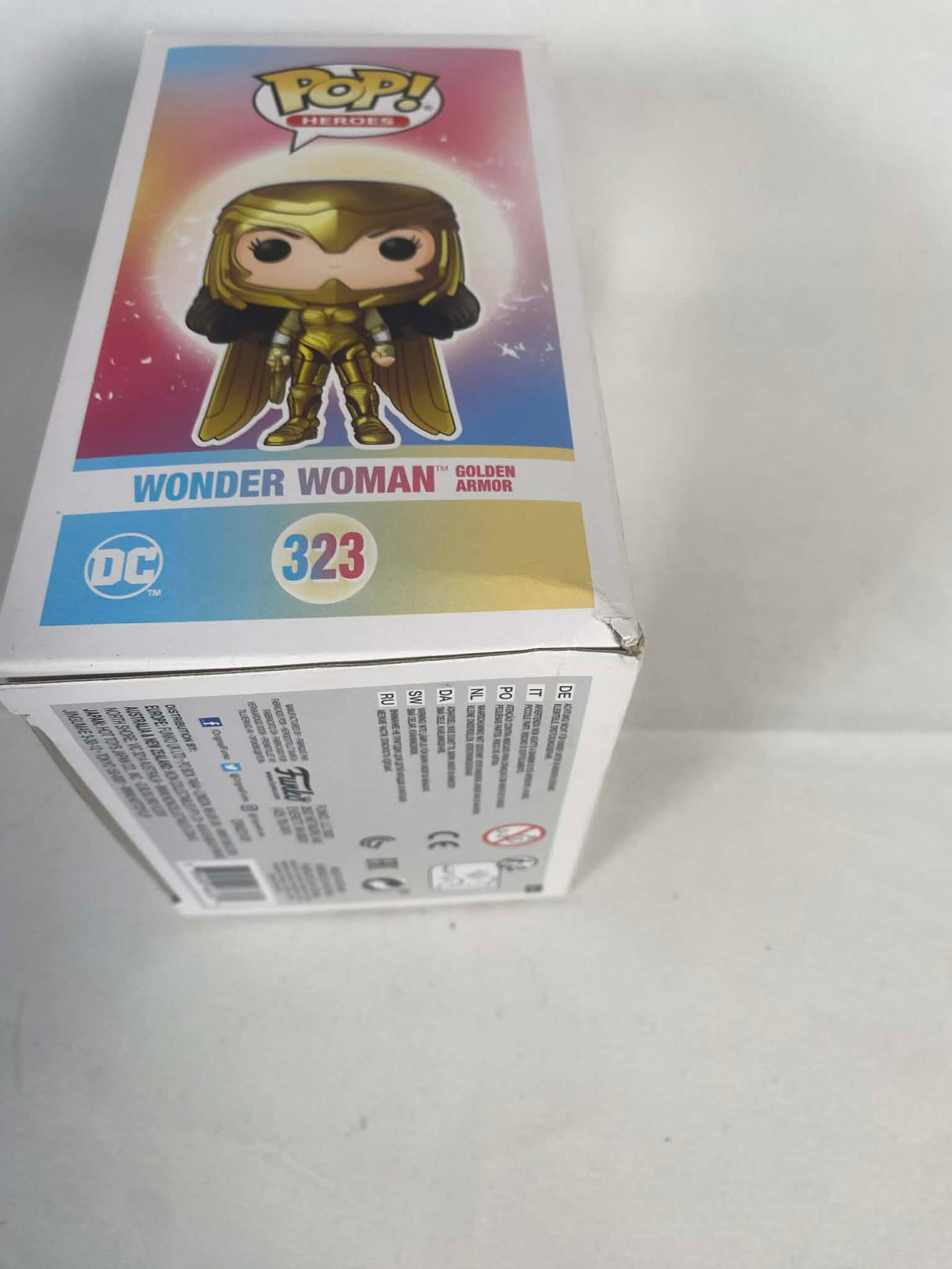 DC Wonder Woman (Golden Armour) Funko Pop! Vinyl Figure #323