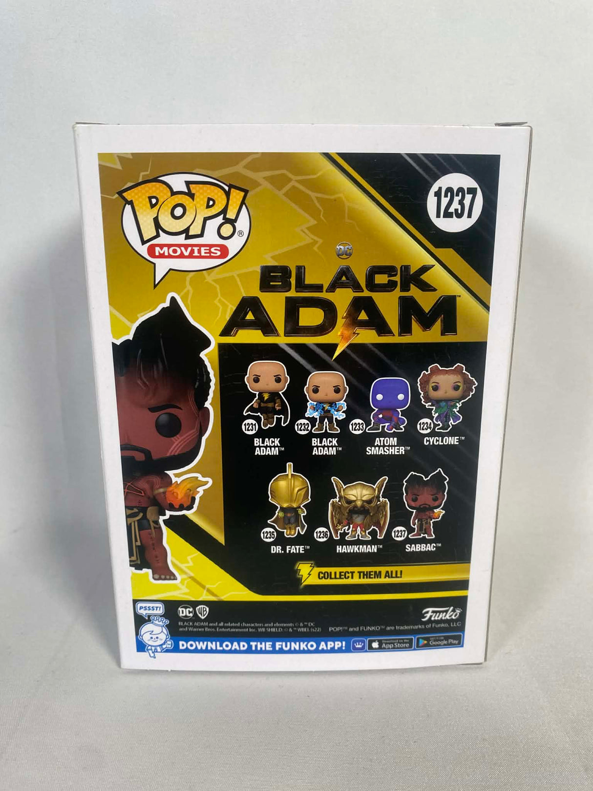 DC Comics Black Adam Sabbac Funko Pop! Vinyl Figure #1237