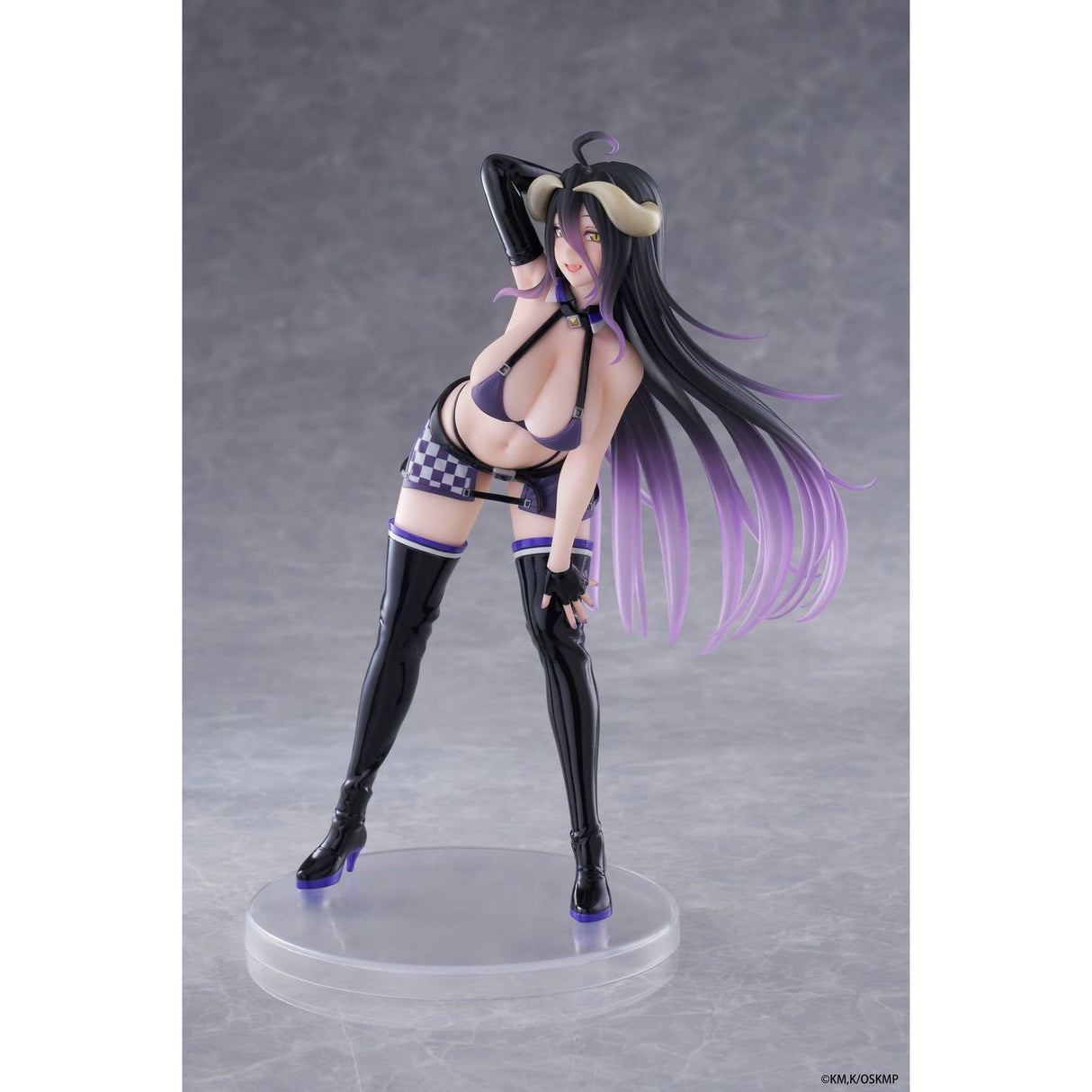 Overlord Albedo Grid Girl Ver. Coreful 18cm PVC Statue