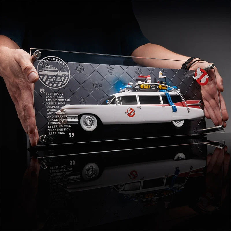 Ghosbusters Ecto 1 Car Model Collectors Plaque