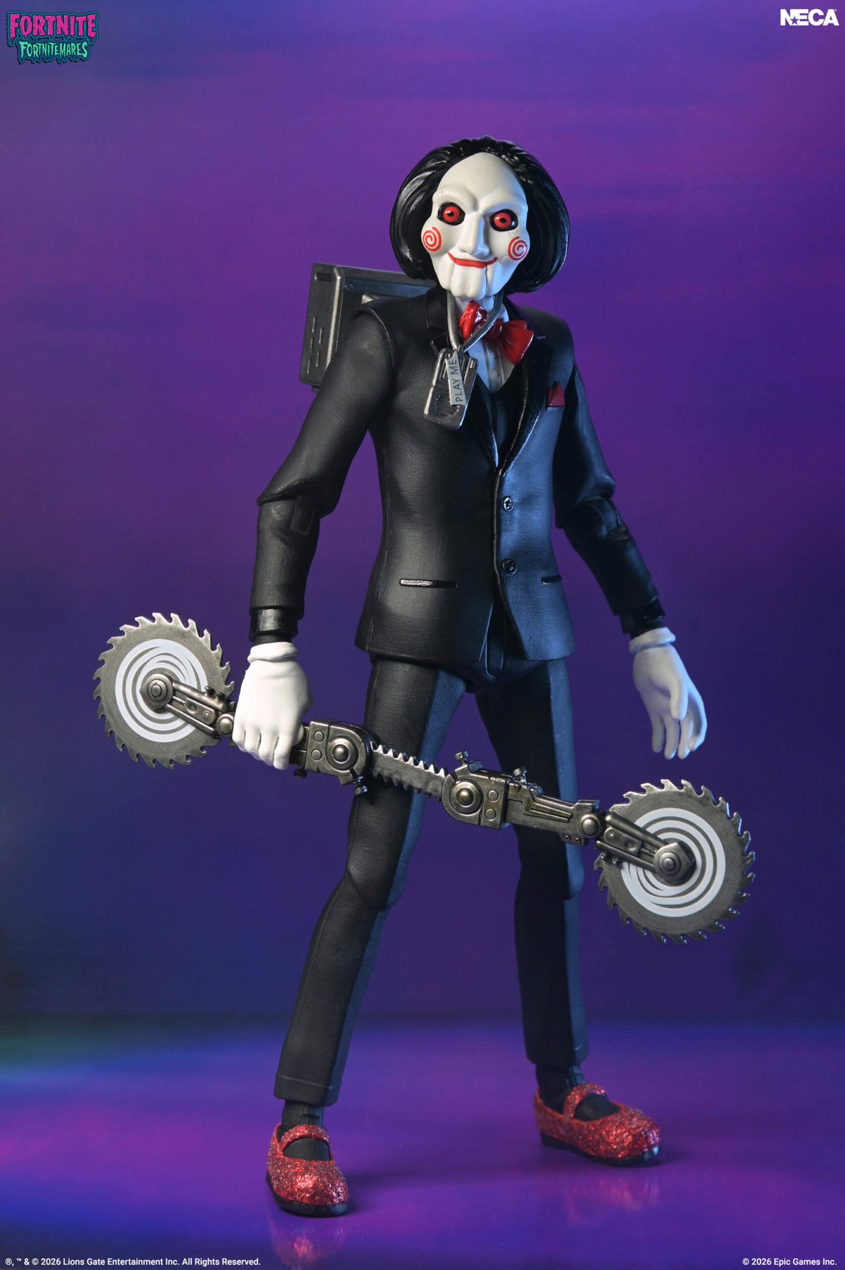 Fortnite x Saw Billy the Puppet 7" Fortnitemares Action Figure