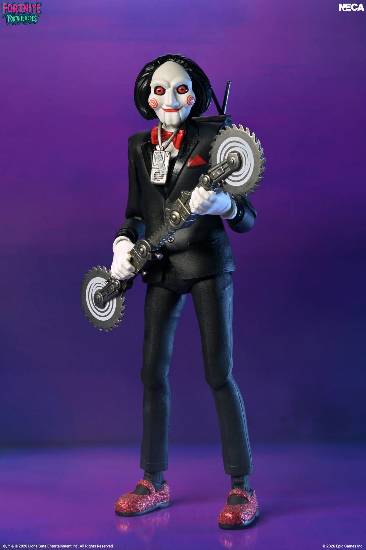Fortnite x Saw Billy the Puppet 7" Fortnitemares Action Figure