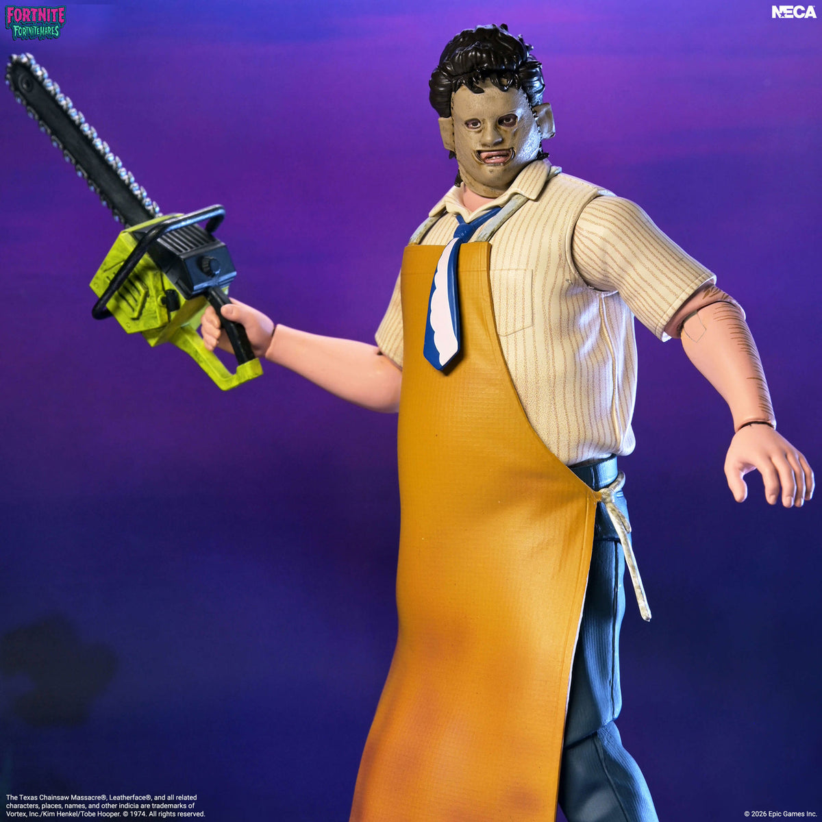 Fortnite x The Texas Chainsaw Massacre Leatherface 7" Fortnitemares Action Figure