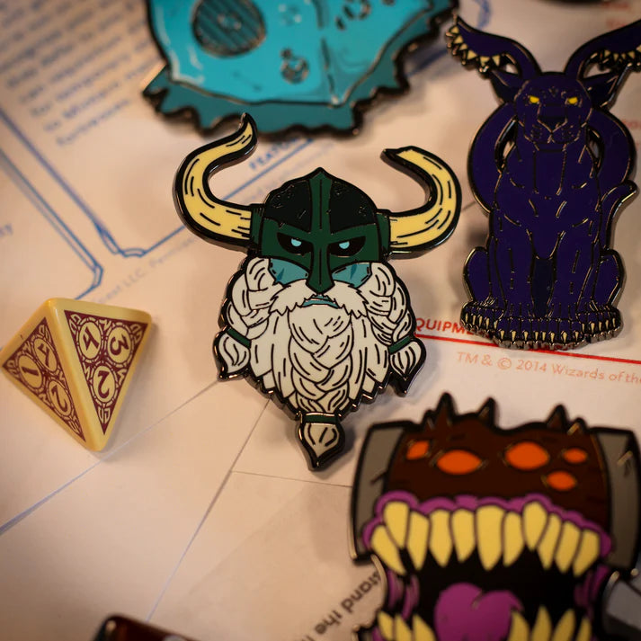 Dungeons & Dragons 50th Anniversary Mystery Pin Badge