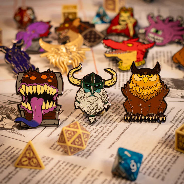 Dungeons & Dragons 50th Anniversary Mystery Pin Badge