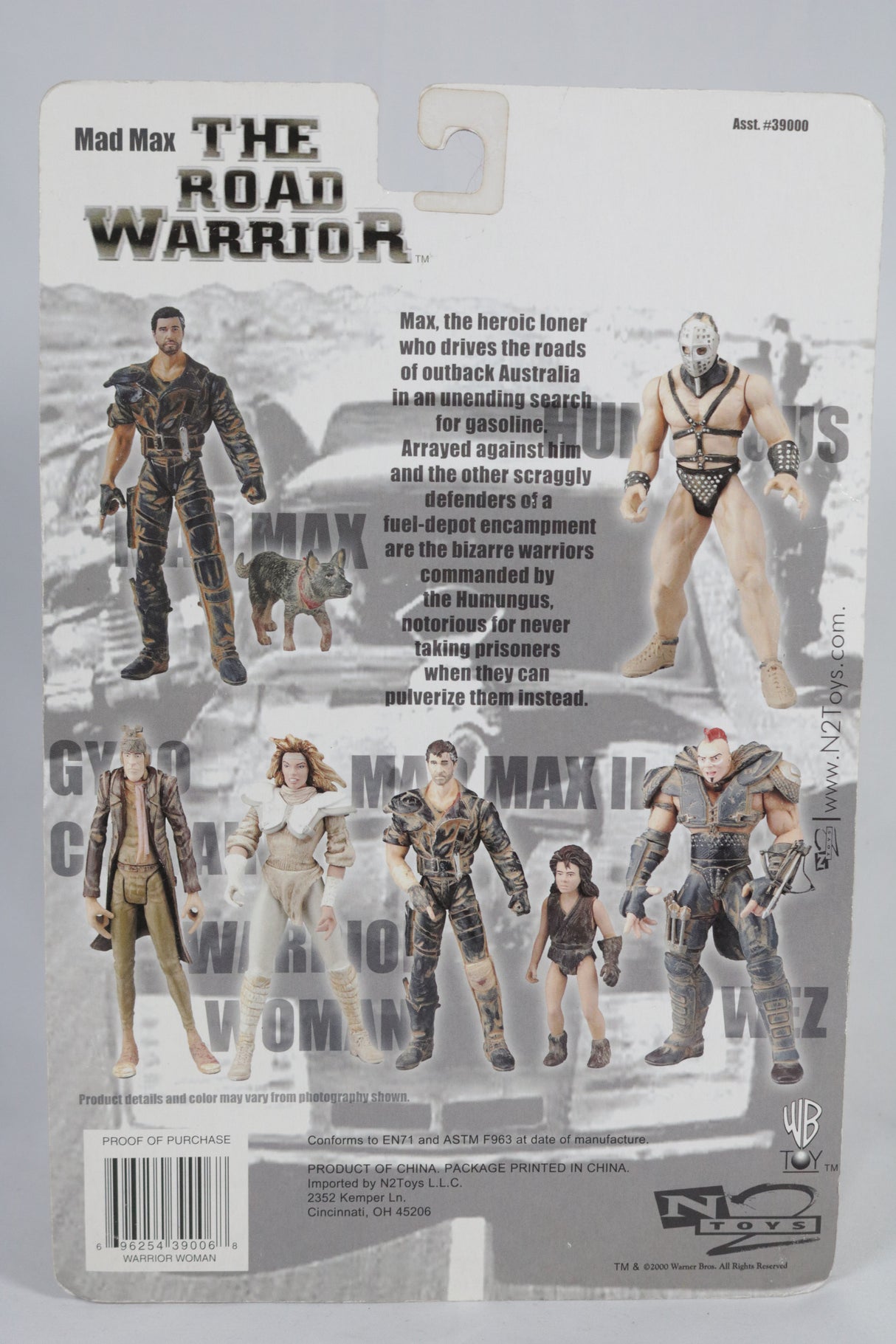 Mad Max The Road Warrior Warrior Woman Series 1 N2 Toys Action Figure
