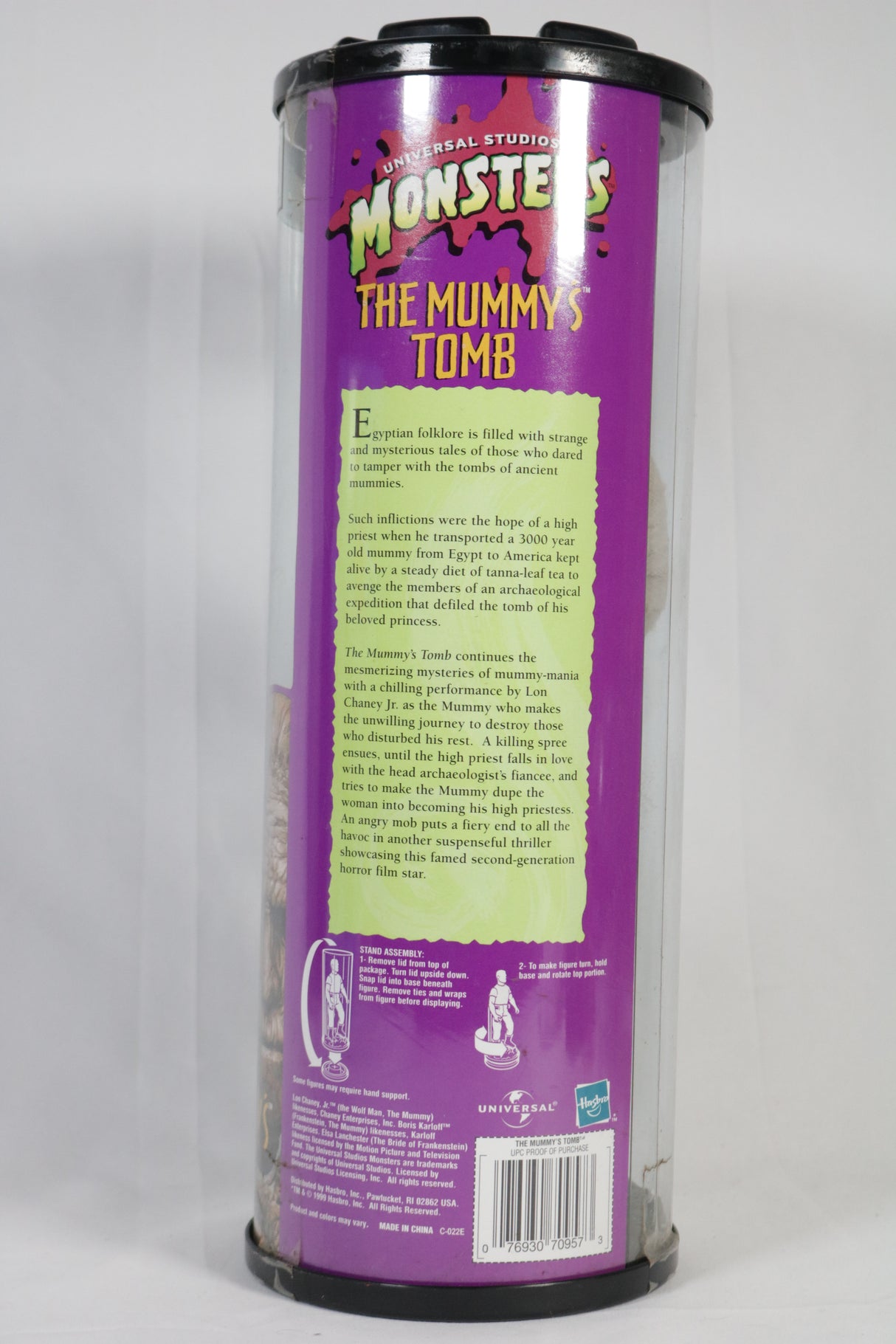 Universal Studios Monsters The Mummy's Tomb 12" 1999 Hasbro Action Figure