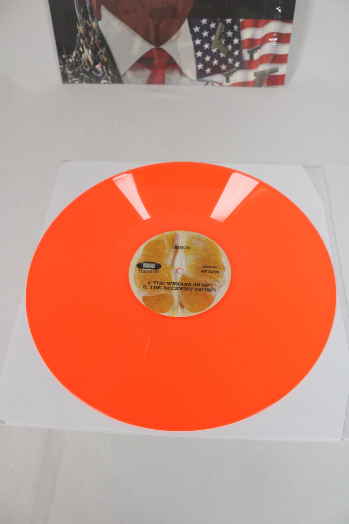 Record Store Day 2019 The Wit and Wisdom of Donald Trump Orange Coloured Vinyl Record Limited Edition