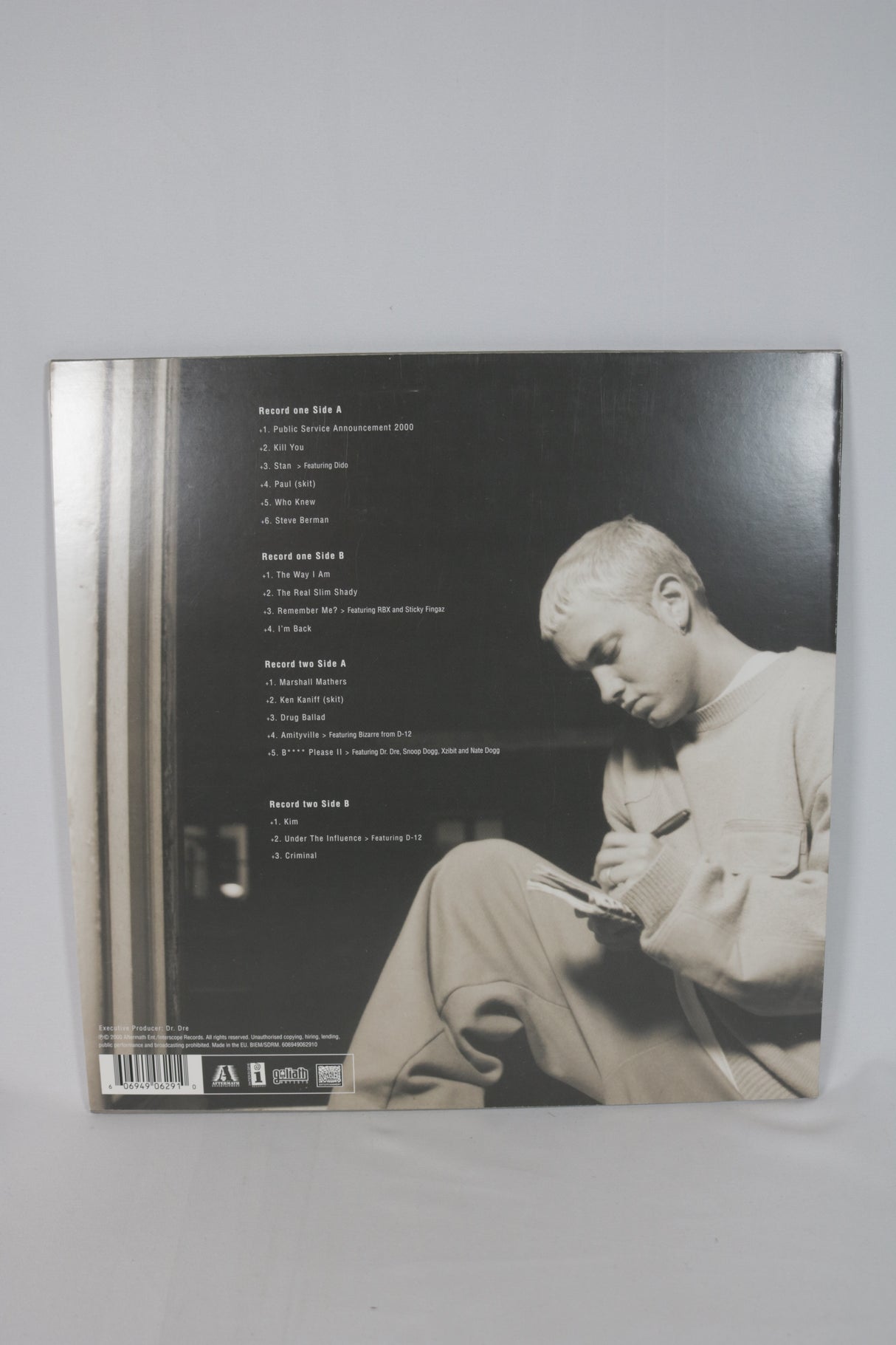 Eminem The Marshall Mathers LP Vinyl Record