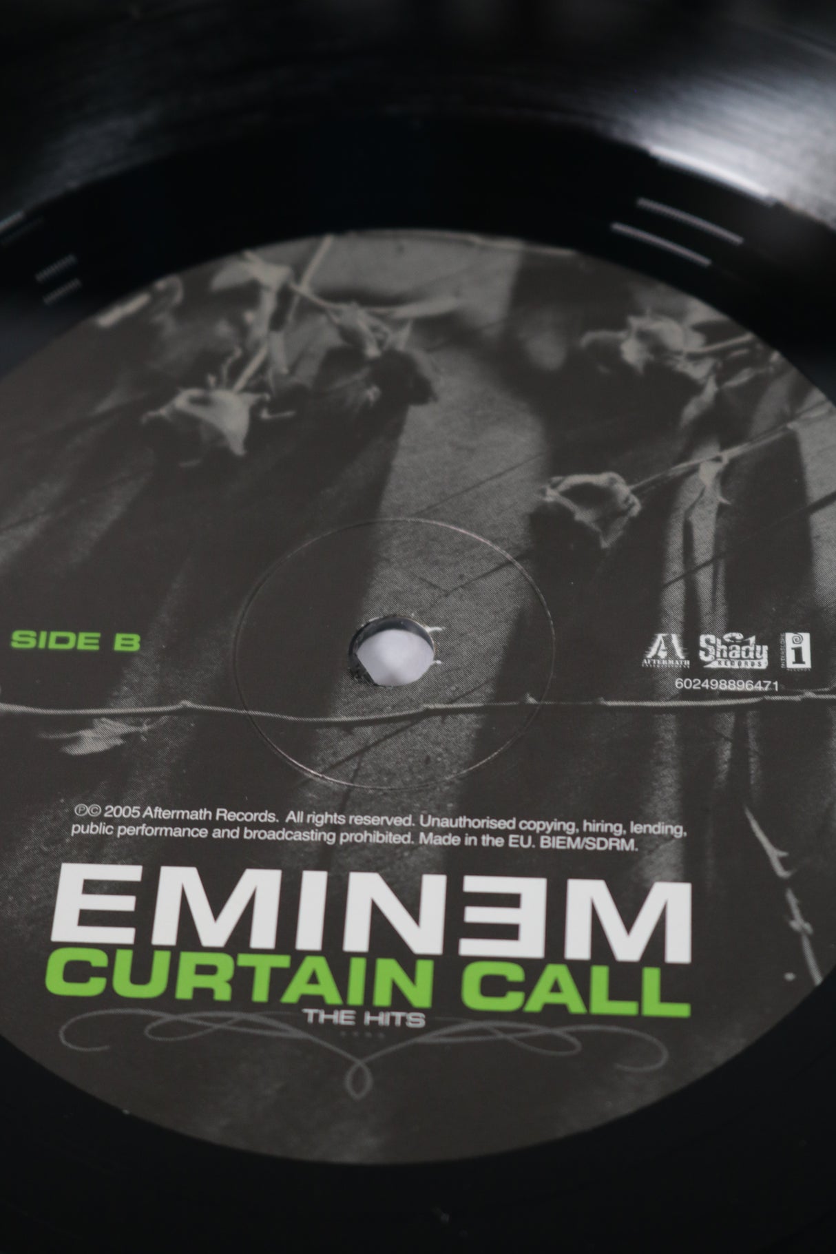 Eminem Curtain Call The Hits Vinyl Record