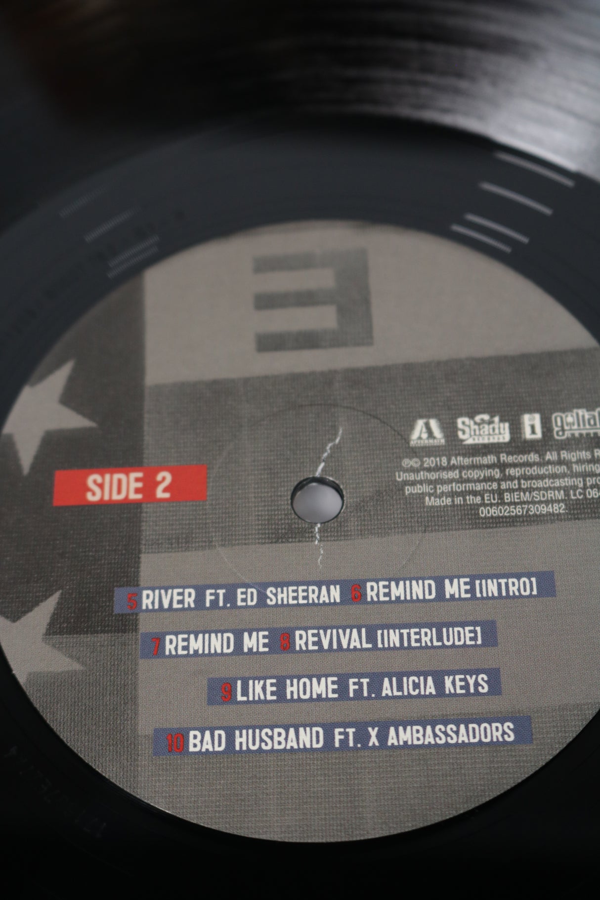 Eminem Revival Vinyl Record