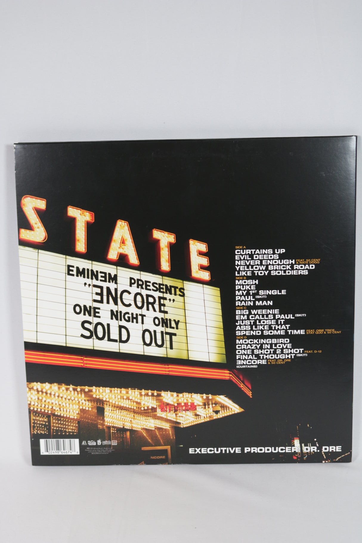 Eminem Encore Vinyl Record