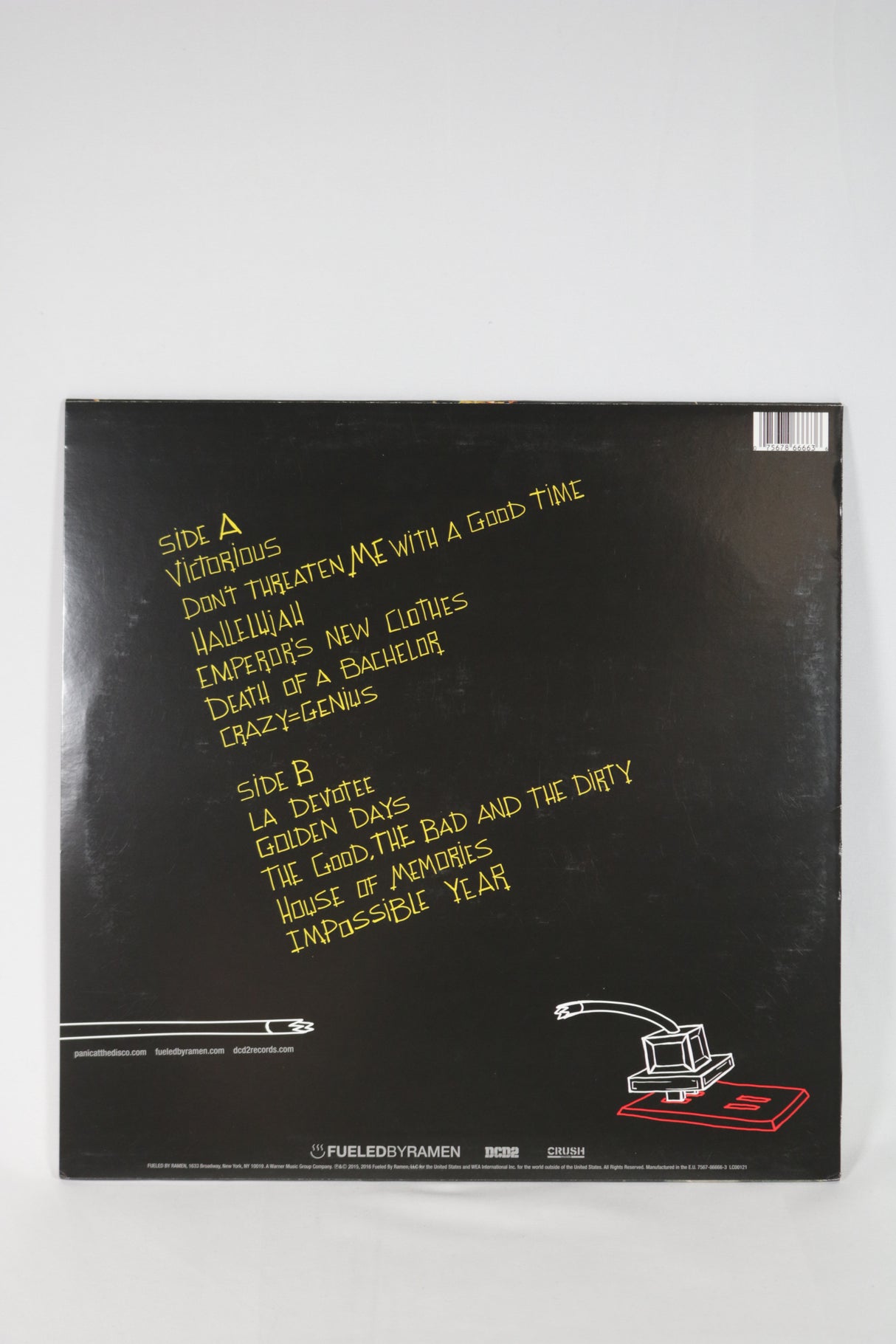 Panic! at the Disco Death of a Bachelor Vinyl Record